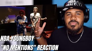 NBA Youngboy - No Mentions [Official Music Video] REACTION