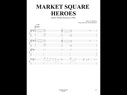 Market Square Heroes - Marillion