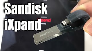 SanDisk 64 GB iXpand USB 3.0/Lightning (SDIX30N-064G-GN6NN) - відео 1