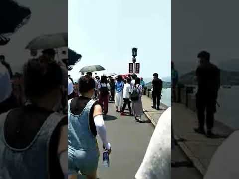 Ponte do Lago Oeste de Zhejiang Hangzhou.