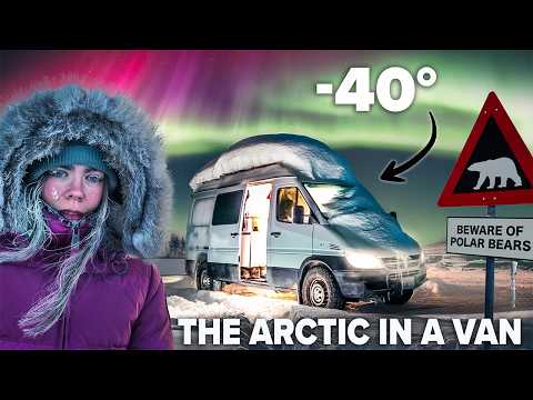 Extreme Winter Van Life: Driving to the Arctic on Alaska's Most Feared Road | Full Documentary