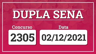Capa de DUPLA SENA 2305