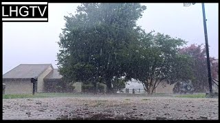 LHGTV // THUNDERSTORM IN VIRIGINA BEACH // 7-14-2025 // 10 MINS ASMR //