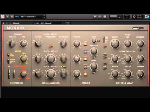 Analog Bass - Native Instruments Monark Tutorial