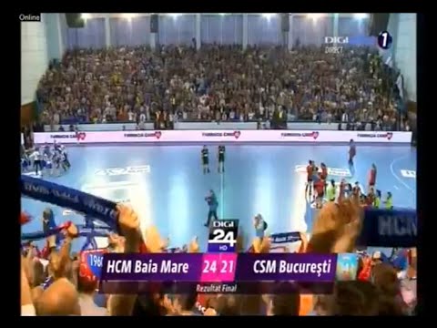 HCM Baia Mare - CSM Bucuresti (repriza a doua)
