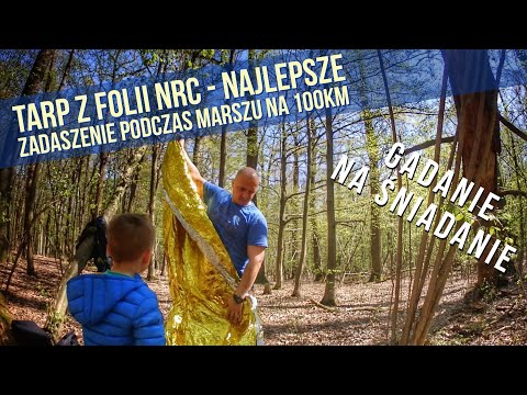 Tarp z Folii NRC - Idealna Opcja Podczas Marszu Na 100km