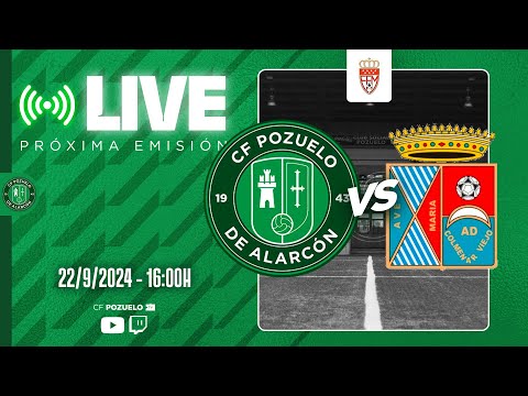 🔴 DIRECTO | CF POZUELO JUVENIL A 🆚 AD COLMENAR VIEJO | J2