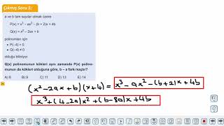 Eğitim Vadisi 10.Sınıf Matematik 14.Föy Polinomlar 2 Konu Anlatım Videoları