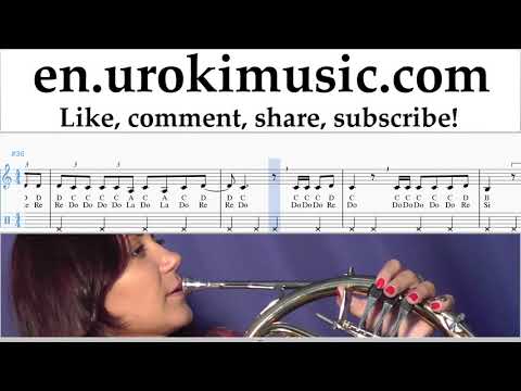 How to Play French Horn Marshmello ft. Bastille - Happier Tabs um-i352