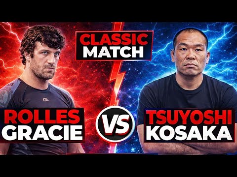ROLLES GRACIE JIU JITSU vs Tsuyoshi Kosaka JUDO ADCC 2001
