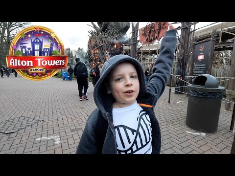Alton Towers VLOG Opening Weekend - March 2023