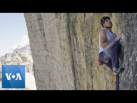 Free Solo Climber Breaks Speed Record in Italian Alps