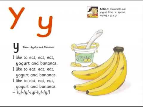Phonics Y With song Jolly Phonics