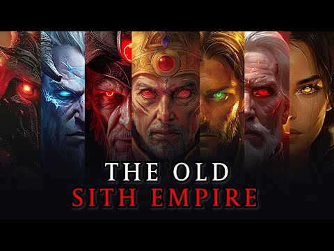 The COMPLETE Old Sith Empire Timeline | STAR WARS LEGENDS
