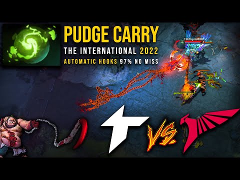 Automatic Hooks 🔥 97% No Miss | Thunder Awaken Vs Talon | The International 2022 | Pudge Official