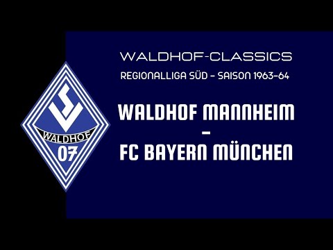 1963/64 | SV Waldhof Mannheim - FC Bayern München