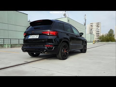 Cupra Ateca 2.0 TSI 300 sound, exhaust sound, revs, start up sound, launch control