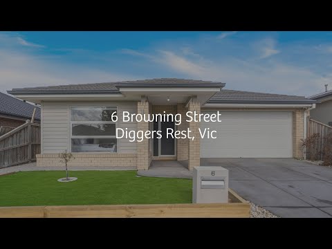 6 Browning Street, Diggers Rest, VIC 3427, 4 ਕਮਰੇ, 2 ਬਾਥਰੂਮ, House