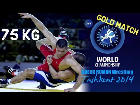 Gold Match - Greco Roman Wrestling 75 kg - N. ZUGAJ (CRO) vs A. JULAFALAKYAN (ARM) - Tashkent 2014