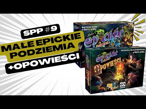 Z pochodnią wśród goblinów- Małe Epickie Podziemia+Opowieści | Rozgrywka solo | Sam Przy Planszy #9