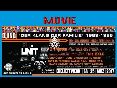 EDELFETTWERK - 25.3.2017 - Der Klang der Familie 1989-1996 - by Rasmus Ortmann & KVK Video Hamburg