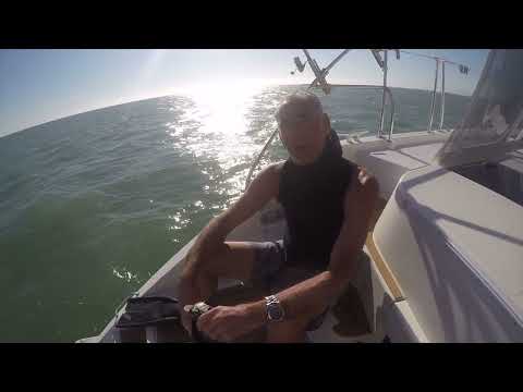 Keel Damage - We Hit a Rock - Right in the Middle of the Fakahatchee Channel.