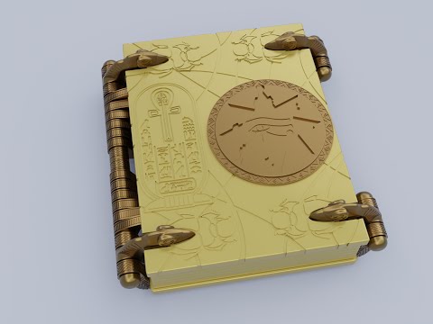 The Book of Amun-Ra - The Mummy | 3D Printable Prop by Andy Valentine Props