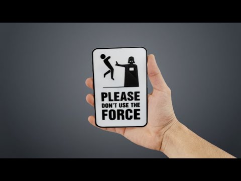 3D Printed Darth Vader - don't use the force! 😨😯