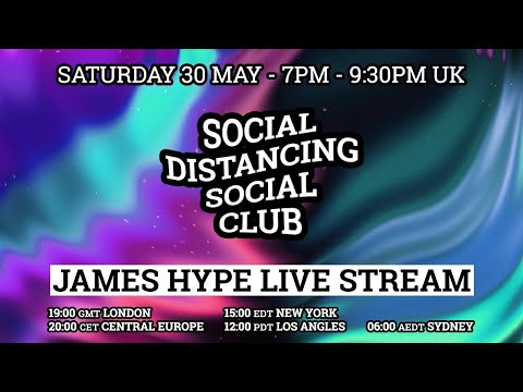 James Hype - Live Stream #stayhome #withme 30/05/20