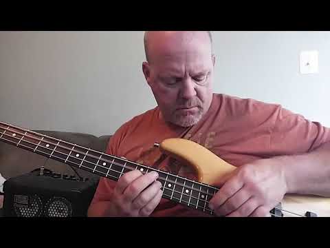 The Star Spangled Banner - bass guitar 2 hand tapping