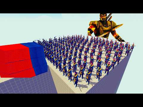 100x SCORPION + 1x GIANT vs EVERY GOD l Totally Accurate Battle Simulator TABS