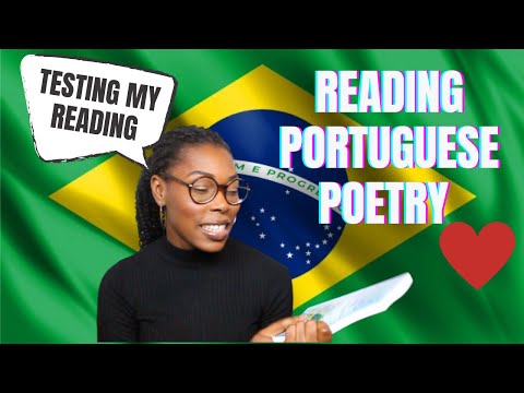 LEARNING PORTUGUESE AND READING PORTUGUESE FOR THE FIRST TIME: Canção do Exílio by Gonçalves Dias
