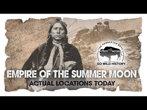 Empire of the Summer Moon (Actual Locations Today)