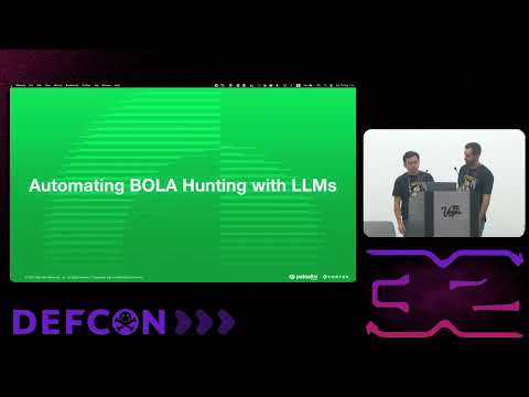 DEF CON 32 - BOLABuster-Harnessing LLMs for Automating BOLA Detection - Ravid Mazon, Jay Chen