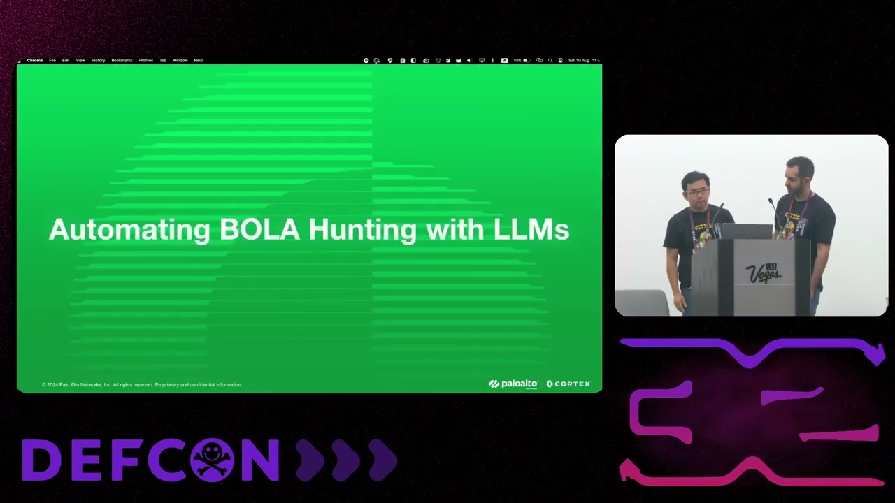 DEF CON 32 - BOLABuster-Harnessing LLMs for Automating BOLA Detection - Ravid Mazon, Jay Chen