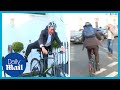 Tory MP Avoids Boris Johnson Question And Bikes Away