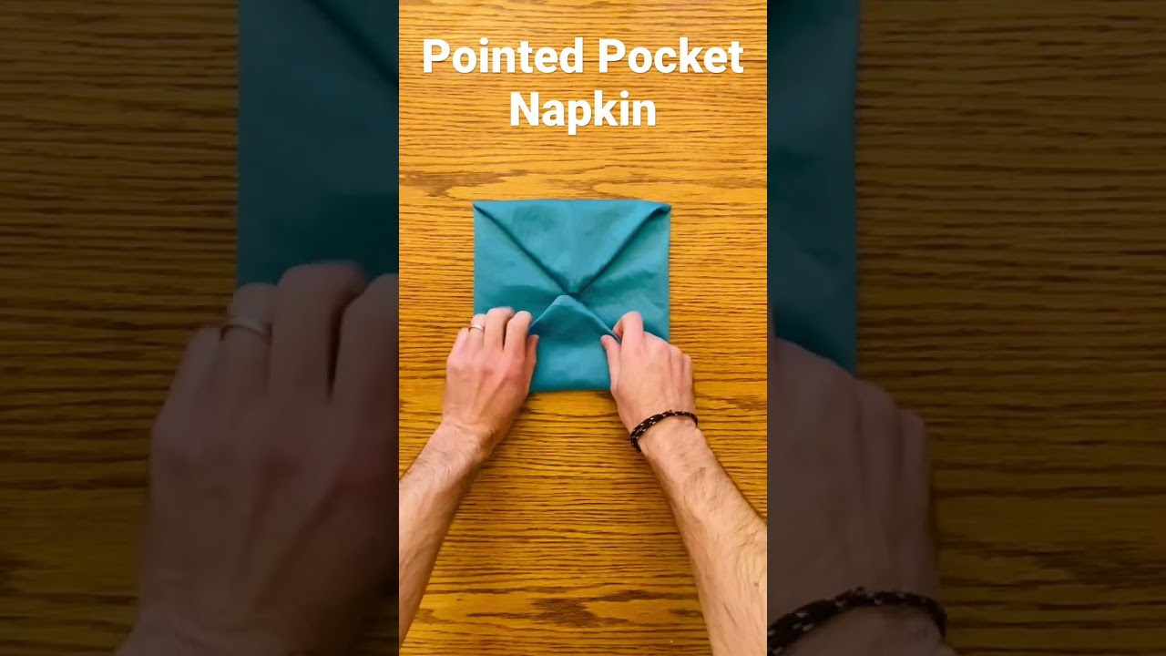 Pointed Pocket Napkin