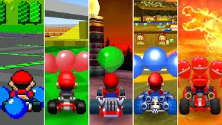 How Battle Courses Evolved in Mario Kart (1992 - 2025)