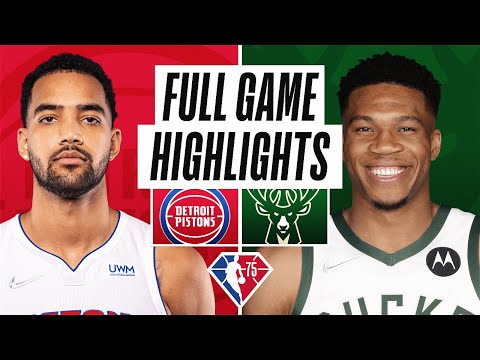 Game Recap: Bucks 114, Pistons 93