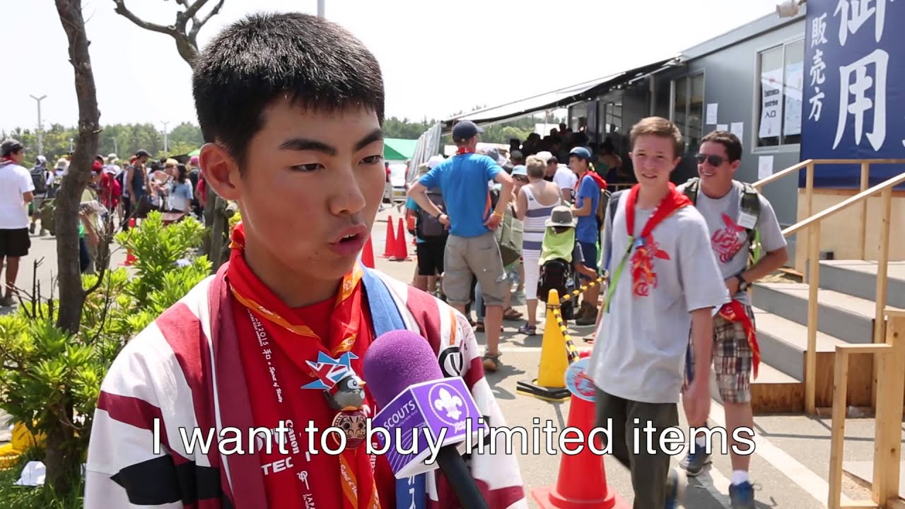 Scout Shop at 23rd World Scout Jamboree, Japan 2015