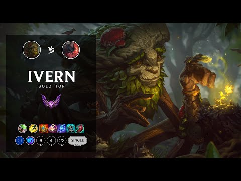 Ivern Top vs Aatrox - EUW Master Patch 12.18