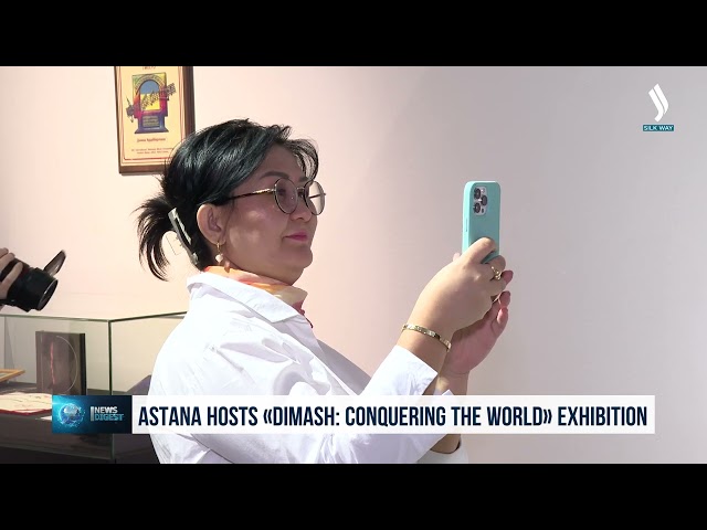 Astana’da «Dimash: Dünya’yı Fethetmek» adlı sergi açıldı
