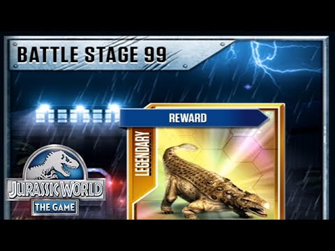 NEW FINAL BATTLE STAGE #99 (JURASSIC WORLD)