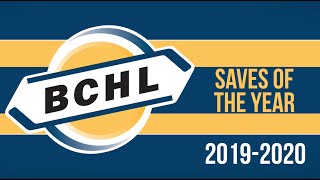 BCHL Saves of the Year 2019-20