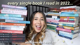 EVERY BOOK I READ IN 2022... which ones were worth it? ♡