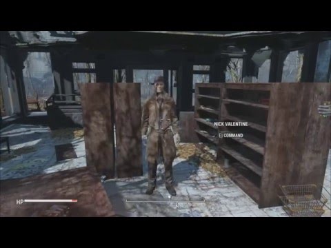 [Fallout 4] Nick Valentine Funny moment