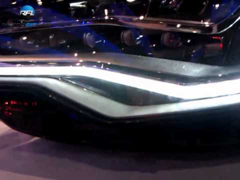Demonstration all functions Audi A6 2012 full led headlight