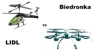 Dron z Lidla vs Dron z Biedronki - który lepszy?