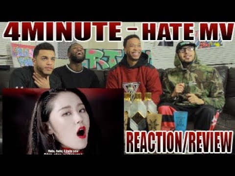 FIRST 4MINUTE 포미닛 - HATE 싫어 REACTION/REVIEW