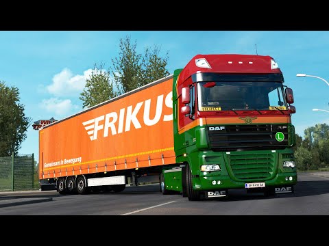 ETS2 1.35 DAF XF105  Limoges - Brest